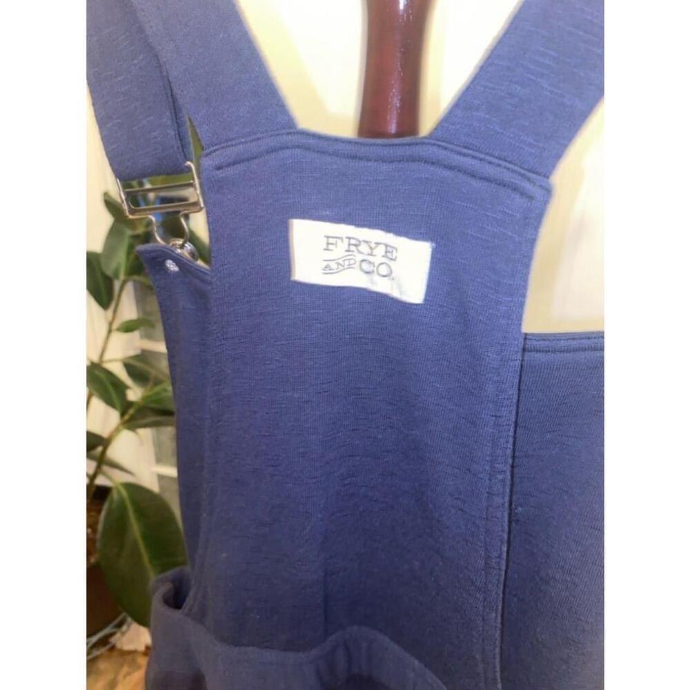 Women's Frye and Co. Blue Overalls Size L - Picture 7 of 8